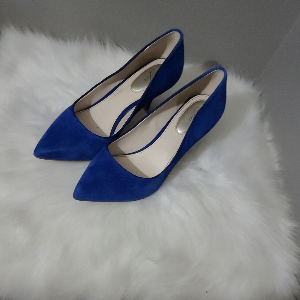 ALFANI 7.5 W JULES BLUE SUADE BLUE